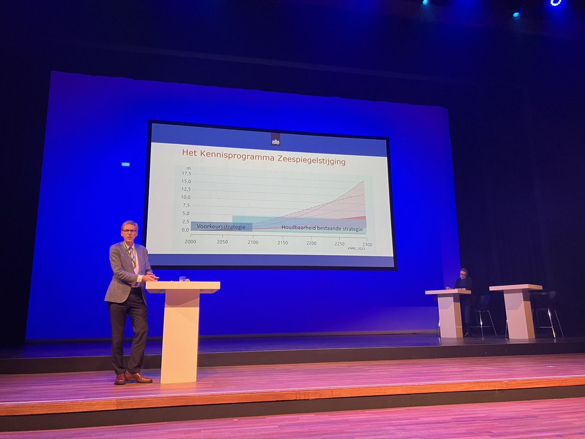 Trots op Kennisprogramma Zeespiegelstijging @deltaprogramma @MinIenW: een slimme overheid is op haar toekomst voorbereid! Van vechten tegen het water naar leven met water. Urgent, gelukkig nog niet acuut. #kennisprogrammazeespiegelstijging ontwikkelt een deugdelijke kennisbasis!
