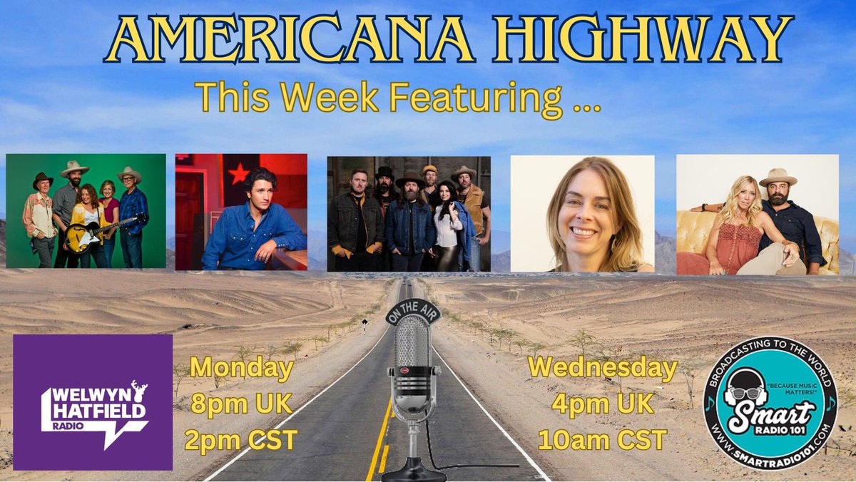 On this weeks playlist you’ll hear The Carolyn Sills Combo @DrakeMilligan @thehellodarlins @vanessapeters @drewholcomb & more Monday @welhatradio Wednesday smartradio101.com Listen again from Friday at mixcloud.com/AMHighway/ Contact the show at amhighway23@gmail.com 🎸