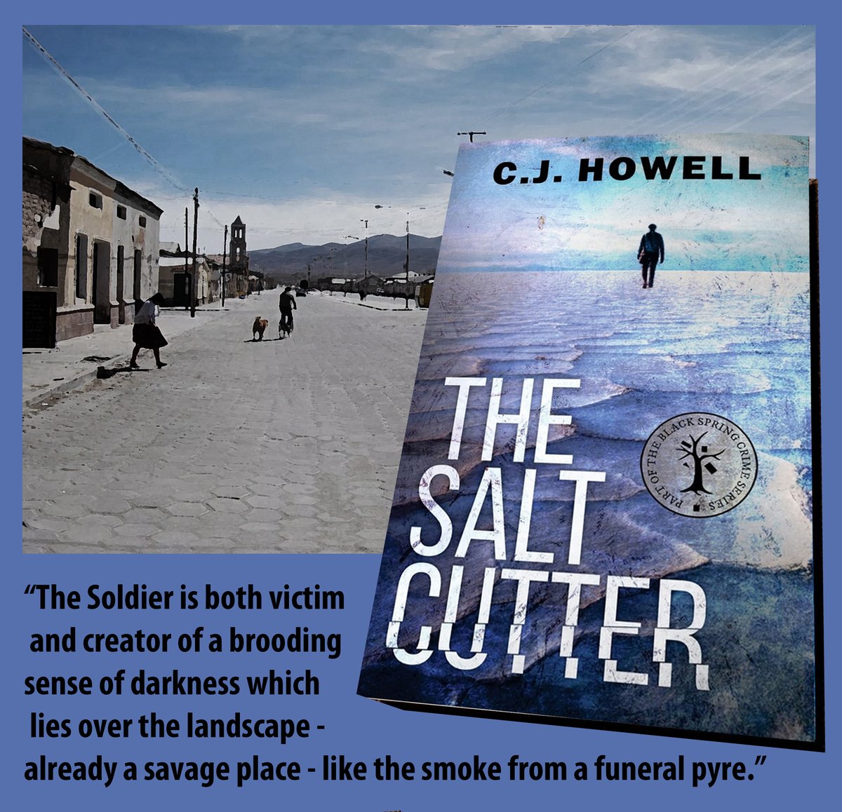 My stop today on the @RandomTTours tour for #TheSaltCutter by CJ Howell @blackspringbk  Set in Bolivia, it is a dark tale of vengeance and remorse. fullybooked2017.com/2024/03/04/the…