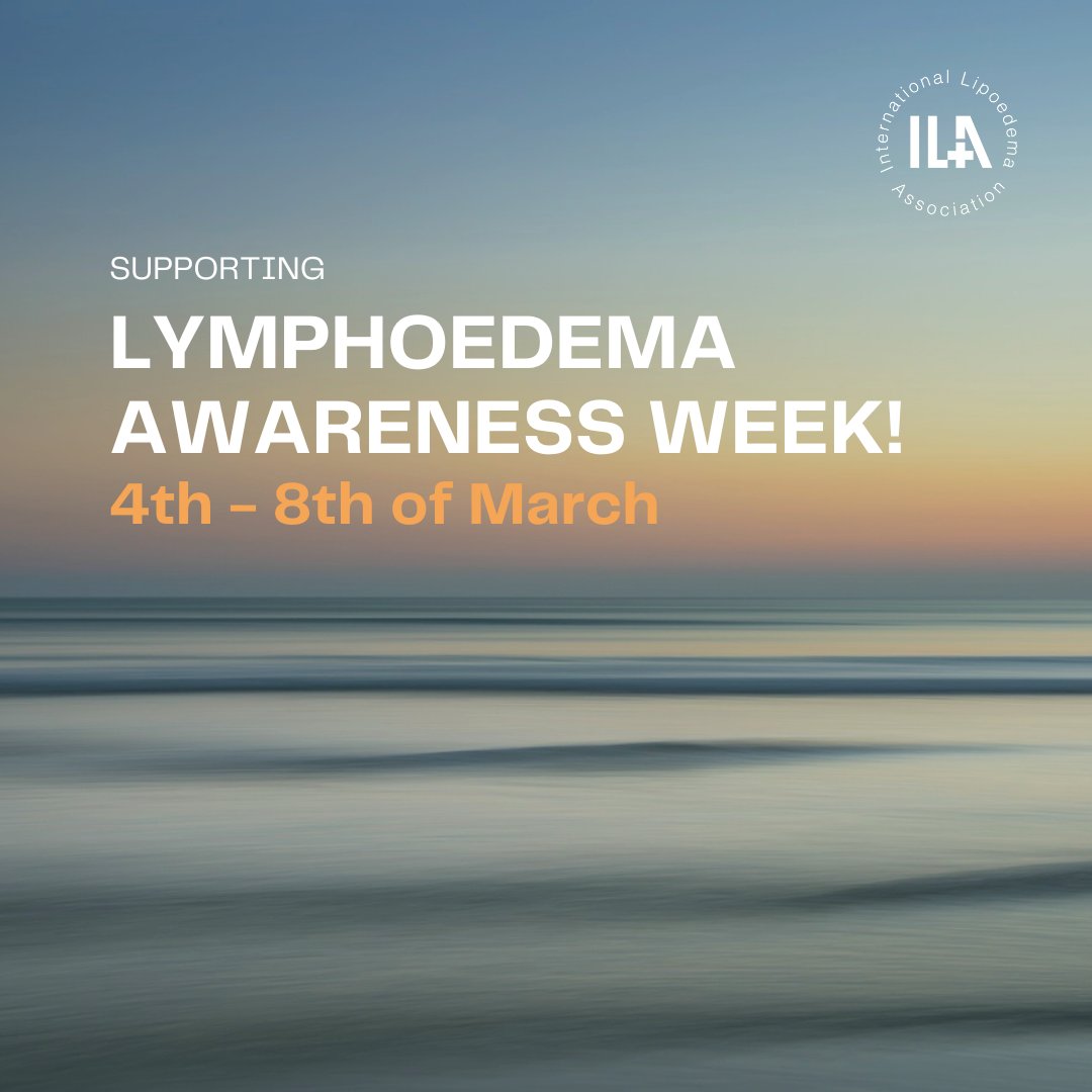 Iipoedema's tweet photo. Join ILA in raising awareness for Lymphoedema Awareness Week 🙏

Get ready to debunk common myths surrounding lipoedema and lymphoedema with us this week. Stay tuned for valuable insights and support💙

#LymphoedemaAwarenessWeek  #SupportAndEducate #Lipoedema #Lipedema #ILA https://t.co/aRb38HFHGw
