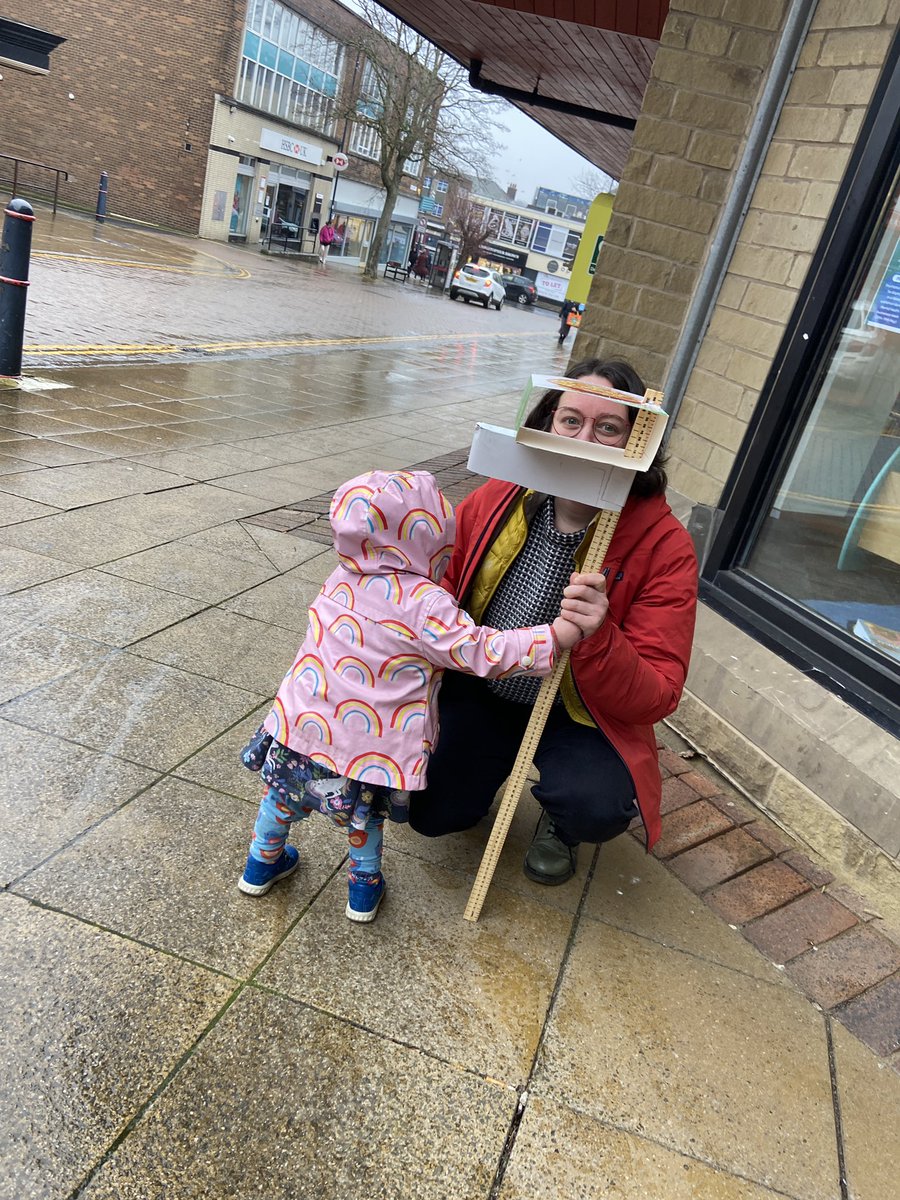 It was wonderful to bring together #policy & #play practitioners with parents & #toddlers for a #collectiveimagination workshop to reimagine Shipley town centre at 95cm… (height of avg 3 yr old) how can we add #colour, #nature & give parents signal to let little ones explore?