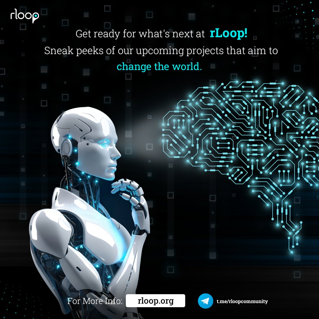 rLoopDAO's tweet photo. Get ready for what's next at rLoop! 🚀 Sneak peeks of our upcoming projects that aim to change the world.
Join us on Telegram 👉https://t.co/qqwhjdAxVO
#decentralized #finances #rLoopToken #NFTs #Hyperlooptechnology #Web3 #DAO #crypto #hyperloop #rloop #AI #realworld https://t.co/16OIf10Nmz