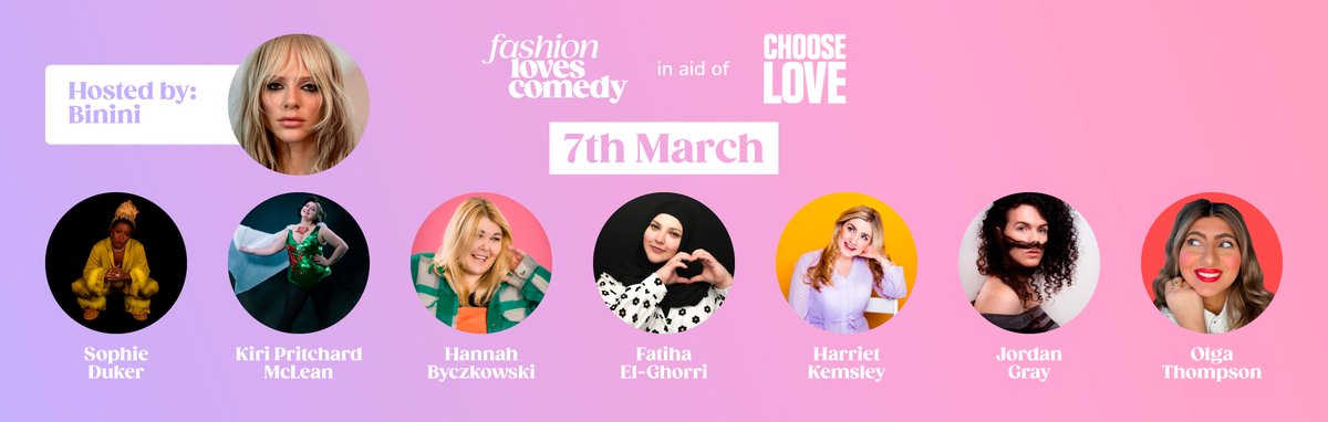 All those Legends and more in one room on 7th March for @chooselove Tickets here: tickettailor.com/events/bocarte…