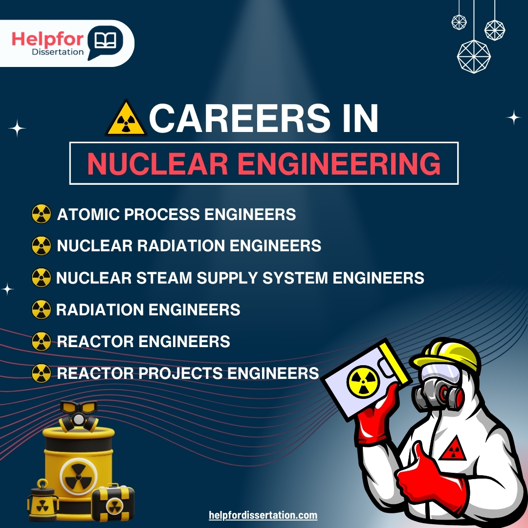 Explore Exciting Careers in Nuclear Engineering! 🚀⚛💡

#NuclearEngineering #Energy #CleanEnergy #PoweringTheFuture #Technology #Innovation #Sustainability #FutureJobs #EngineeringJobs #HighDemandCareers #NuclearPower #AdvancedTechnology #GreenEnergy #helpfordissertation