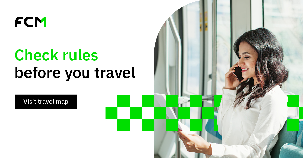 FCMIreland's tweet image. Knowledge of travel restrictions can lead to better planning and help business travellers stay safe and avoid costly changes and cancellations. Use this travel map for real-time updates on travel visas and rules
okt.to/lyNLsG
#TravelMap #TravelRules #BusinessTravel
