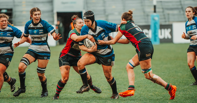 BathRugby's tweet photo. Bath RFC Ladies secured another dominant victory at The Rec on Saturday, this time beating Abbey Women RFC 42-5.

Find out how the game went down in our Match Roundup, written by @Sam_jess2003 👇