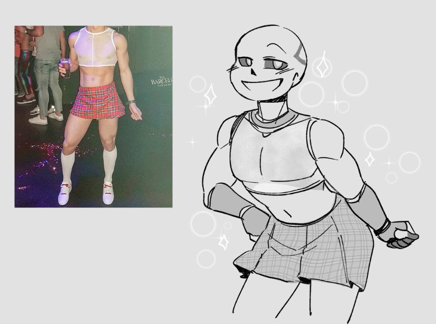 NyriaTamare's tweet photo. Oc doodles with outfit to start off my stressful day :')

#ocs #lauverse #snazzysans #needlesans https://t.co/HBYbwl02O1