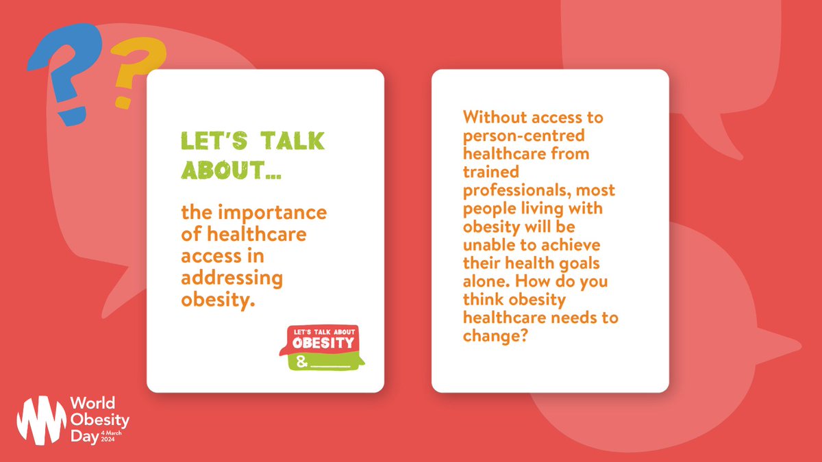 🌍On #WorldObesityDay, let's start a global conversation. #Obesity is complex - it's time to challenge misconceptions, influence policy & connect the dots to create a healthier world for everyone
#LetsTalkAboutObesity #ObesityAnd 

Learn more: bit.ly/3TiD6Wz