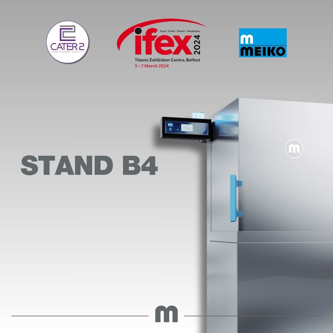 Clever dishwashing solution! 🌊 Experience comfort and ease with the M-iClean HM hood dishwasher! Say goodbye to hassle and hello to time and money savings. It's the perfect blend of convenience and efficiency! 💧 Stand B4 has more details, visit us at IFEX! #meiko #IFEX24