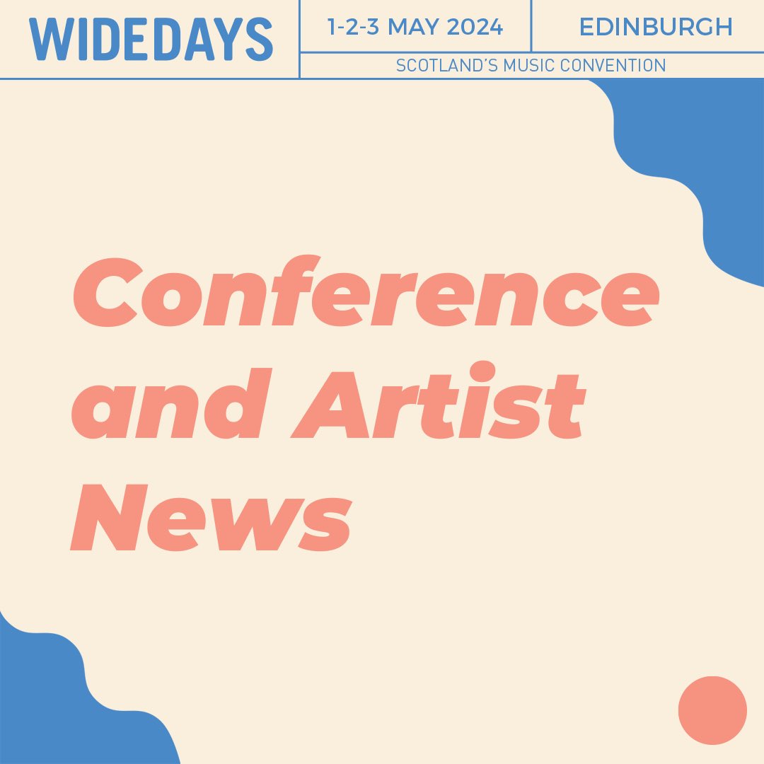 We’re pleased to share the first Wide Days 2024 sessions, speakers and showcase artists ⚡️ Join us in Edinburgh on 1-2-3 May for a distinct mix of conference sessions, networking activities and multi-genre showcase. Get the full info at widedays.com