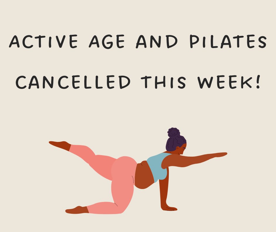 Active Age and Pilates cancelled this week!
#battlefieldcommunity