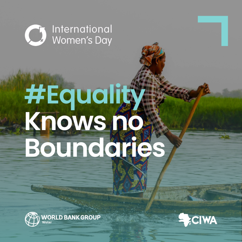 As #InternationalWomensDay2024 approaches, @‌ciwaprogram emphasizes the importance of investing in women and #GenderEquality for better #transboundary water management across #Africa 🌍💧 Learn about our work in our NEW blog : wrld.bg/J2R950QKALT