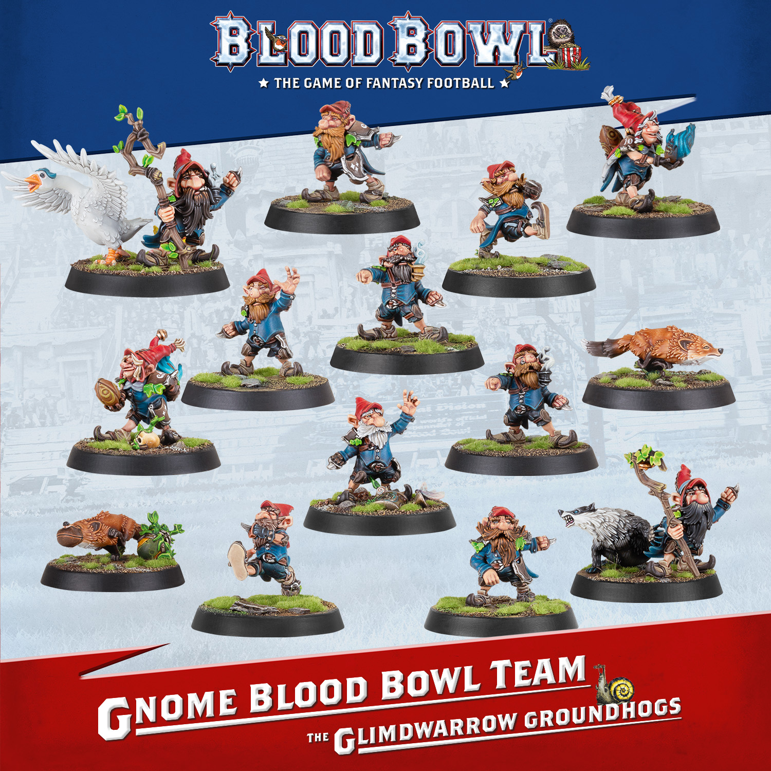 【BLOOD BOWL】ブラッドボウル：ノームチーム　フルセット 楽天市場】【2024年4月20日発売】【新品】ブラッドボウル