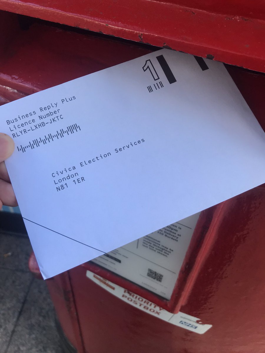 Just voted and I hope you will too! #BinTheTP #SaveGoldsmiths