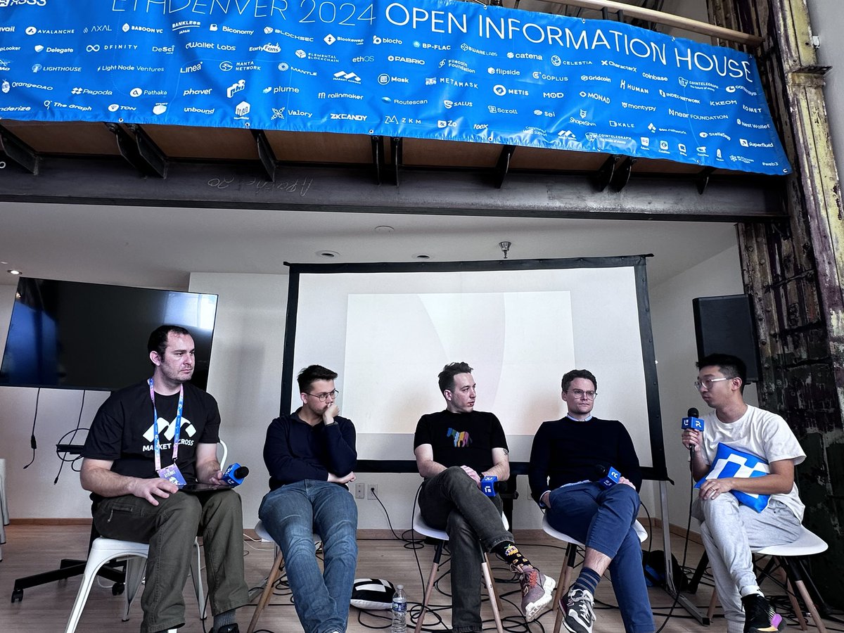 2/ Openness & Choice @richardmuirhead and @windychester1 teamed up with portfolio company @rss3_ for a panel discussion, hosted by @JoshuaRSS3. Discussing the criticality of openness & choice in our digital network. Plus, delving into the intersection of AI and Blockchain.