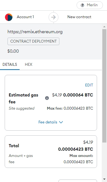 JonathanYulianb's tweet photo. Test several contracts and new function on Merlin chain. Metamask default gas settings really sucks. https://t.co/jQ6JOTAbwn