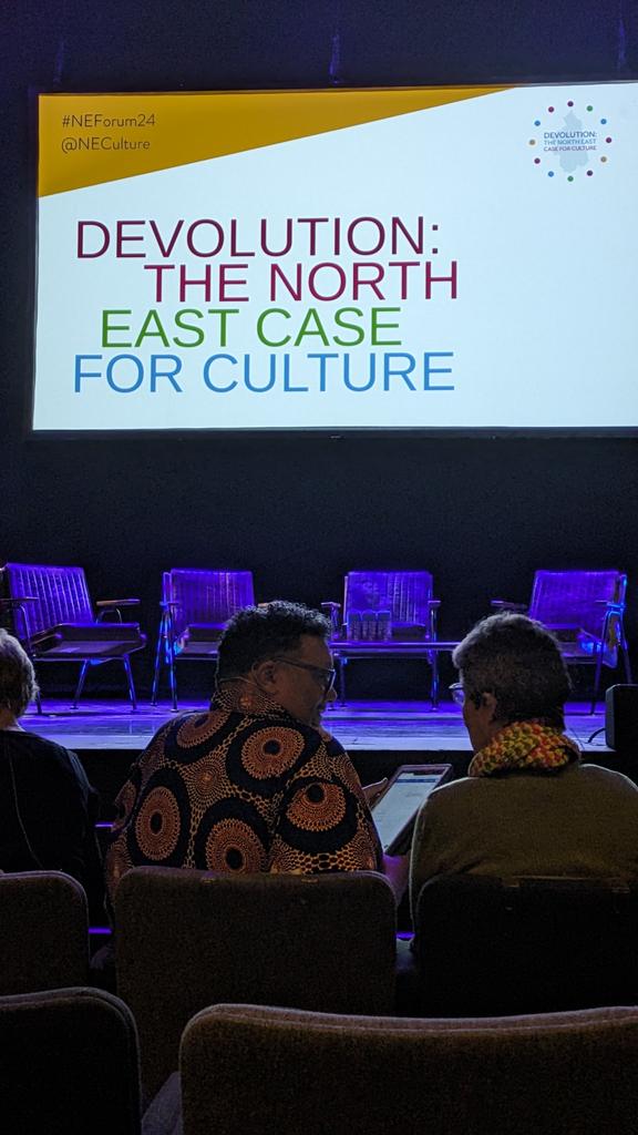 In sunny Durham for <a href="/NECulture/">NECulture</a> Annual Forum today. It's one hour in and I've had lots of interesting chats about <a href="/NCLCreates/">Newcastle Creates</a> , freelancing and the benefits of a second breakfast ☺️ #NEForum24
