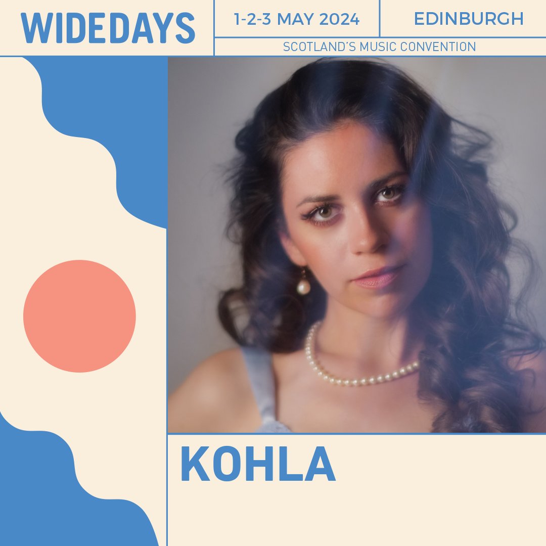 🌹 Over the moon to share that I’ve been selected for the @WideDays 2024 Talent Development Programme 👑 💍 Catch my FREE full band showcase with @popgirlzscot on Wed 1 May at @welovelabelle 🎻 🎫  wide.ink/WD24KOHLA 🦚 🩰 @PRSFoundation @MusicVenueTrust 💎