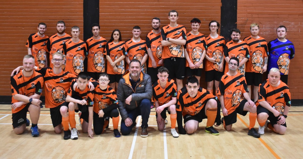 FirstChoiceHA's tweet photo. We are so proud to sponsor the RCT Tigers and help provide new kit for all their players! 🐯

The RCT Tigers are a pan disability football club for youngsters in and around the RCT area. 

We look forward to maintaining this partnership and sponsoring them in the future! 🐾⚽ https://t.co/dnCFcwf1Zf