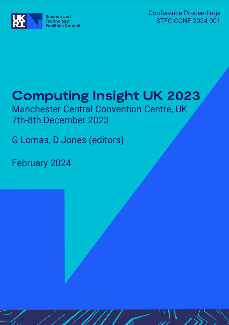 The official conference proceedings from #CIUK2023 have now been published and are available to view via the link on the conference website... ukri.org/CIUK