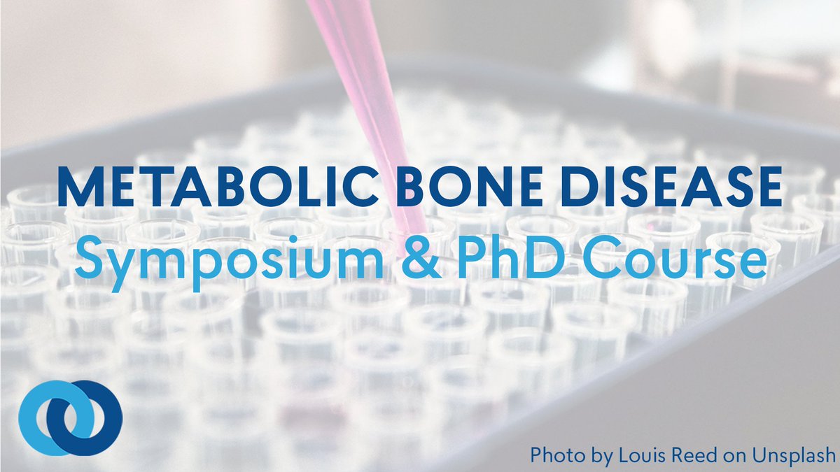 🦴 Do you want to delve into the latest findings of metabolic bone research and clinical practice? 
🤝 How about extending your network?
 
Join our Symposium 2-3 May on #Metabolic #Bone #Disease or PhD Course 30 April-2 May
 
👉Learn more &amp; register: buff.ly/3OSWAyr