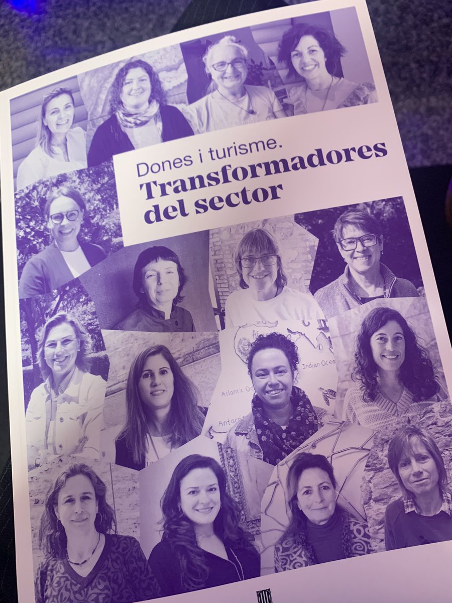 Orgullosa i agraïda d’haver participat en aquesta publicació sobre Dones Transformadores. Aprenent de totes les companyes de viatge!
Gràcies @turismecat 
Avui, al #ConventDelsAngels #Barcelona #DonesTransformadores