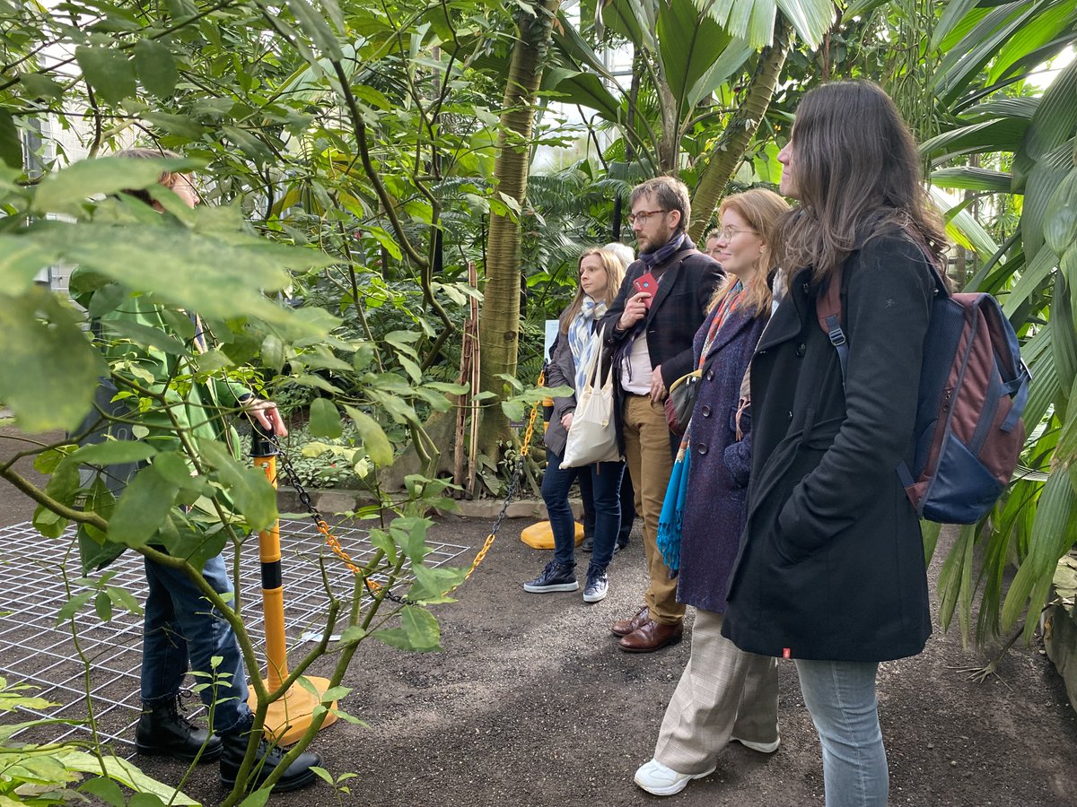 Last week the staff unit for BORA @UniBonn welcomed a delegation from our partner university @univofstandrews connecting people & institutions doing research on critical #sustainability. During their visit our colleagues visted BORA members @UNUEHS @Leibniz_LIB & @BonnGardens!