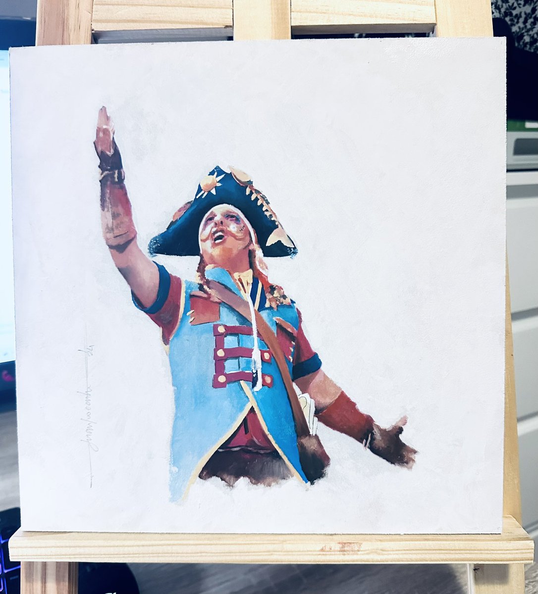 Los colgaos
Óleo sobre tabla
30x30 cm