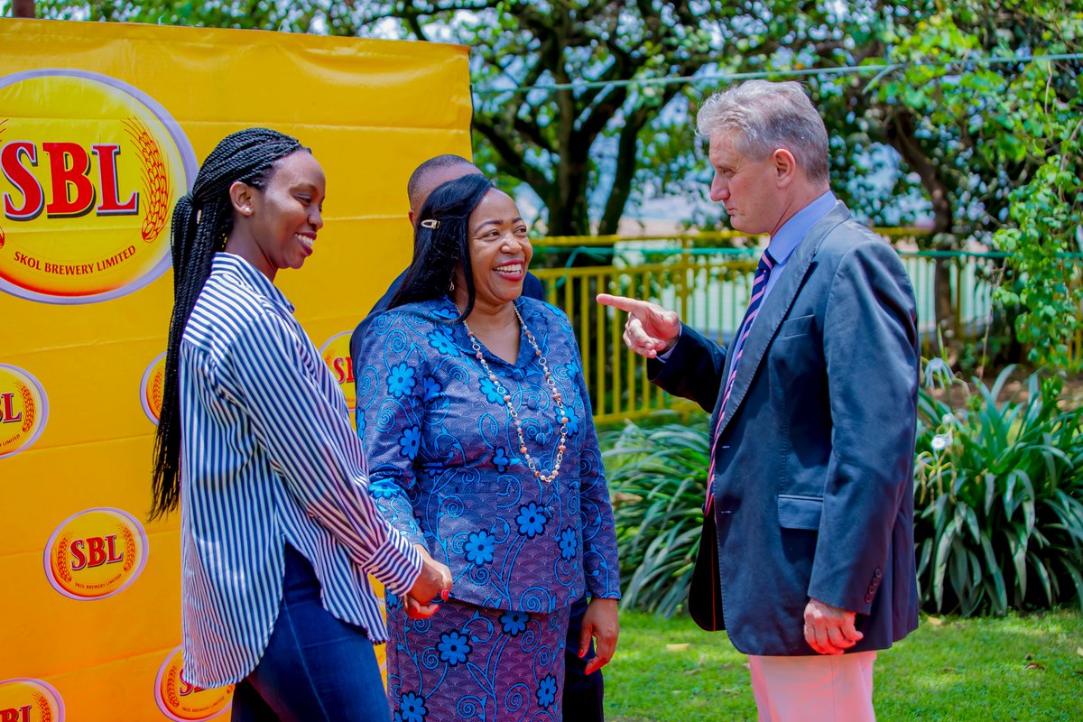 We had the honor of welcoming Her Excellency Prof. Charity Manyeruke, Ambassador of the Republic of Zimbabwe to Rwanda, along with her team, at SKOL Brewery Ltd.