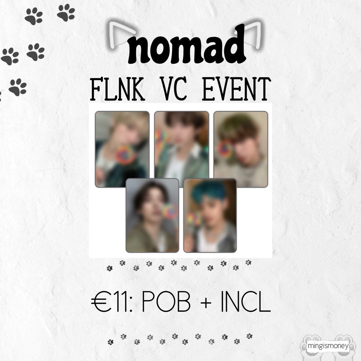 woobinsfate's tweet image. [DK/EU/WW] NOMAD FLNK VC EVENT GO 

Lollipop pobs 🥹 🍭 

⏰Closing 7/3 12 PM CET

Claim in replies or comment on insta! 

🔗 instagram.com/p/C4Fqq5fsAcm/…

#NOMAD #노매드 #NOMADGO