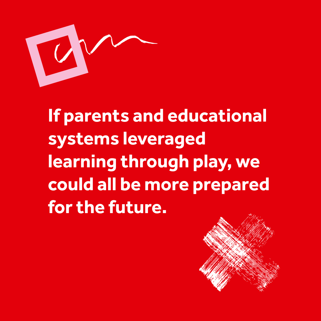 Research shows that #LearningThroughPlay is essential to a child’s well-being and ability to thrive by helping them develop core skills that are critical drivers of success in adulthood. Read more: weforum.org/agenda/2021/04…