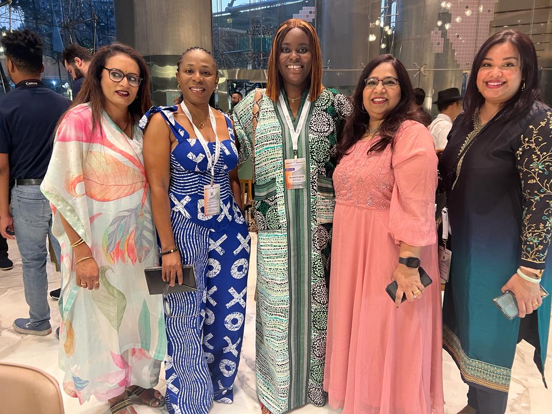 wtcabuja's tweet photo. WTC Abuja kick-starts networking and business collaborations with WTC Cairo and WTC Mumbai at the welcome reception for delegates at the ongoing WTCA 54th Global Forum hosted by WTC Bengaluru 

#wtca #generalassembly #b2b https://t.co/MIv5RZTJ3a