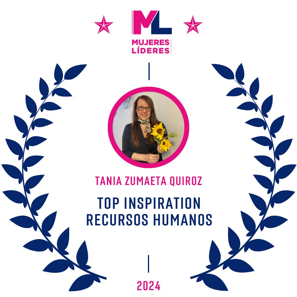 fundacioncd's tweet photo. 🎉🌟 ¡Muchas felicidades Tania Zumaeta! 🌟🎉
¡Estamos absolutamente emocionadas de felicitar a Tania por su merecido reconocimiento como #TopInspiration en #RecursosHumanos! 🌟👏
https://t.co/rqaTe6GuDh https://t.co/kGXRwONGP8