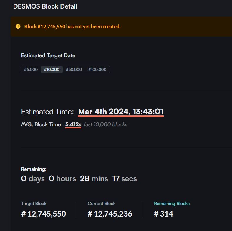 NodesLab's tweet image. Friends, today we are updating the @DesmosNetwork  network binary according to PROPOSALS#42 

github.com/desmos-labs/de…

✅restake.app/desmos/desmosv…

🚀Chain service Desmos  
services.declab.pro/blockchains-la…

#NodesLab #Akash #decentralized