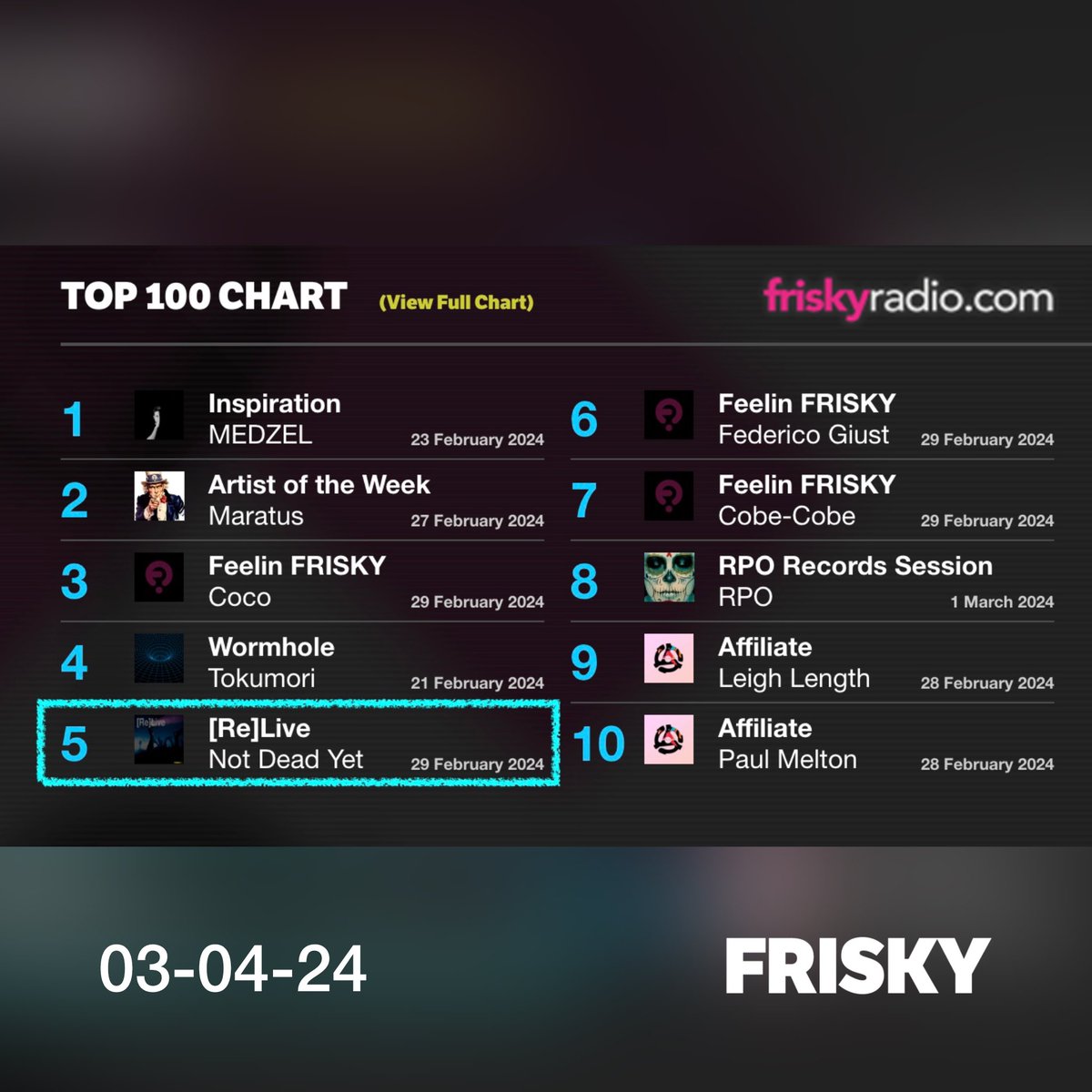 friskyradio.com/show/relive/02…
<a href="/friskyradio/">FRISKY</a>