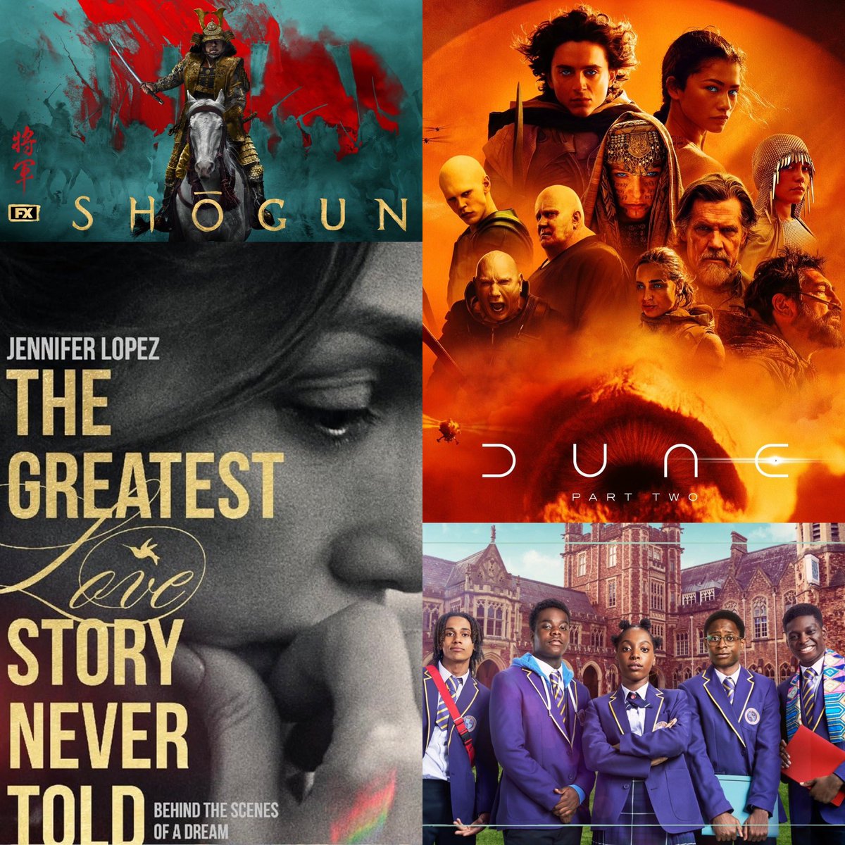 Reviews this week on @BBC6Music with @laurenlaverne 🪱Dune 2 in cinemas 🛏️Boarders on @BBCiPlayer 💔The Greatest Love Story Never Told @primevideouk ⚔️Honourable mention for Shōgun after last week’s full review @DisneyPlusUK