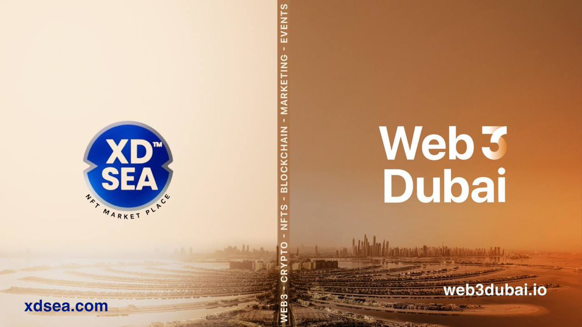 web3barcelona's tweet image. 🥉 We're thrilled to announce @XDSeaNFT as a BRONZE SPONSOR for Web3Dubai!  
 
🎨 Their decentralized NFT marketplace is a community-powered ecosystem where users can create, buy, and sell NFTs.  
 
🔥 Join us in embracing the future of digital ownership and creativity!