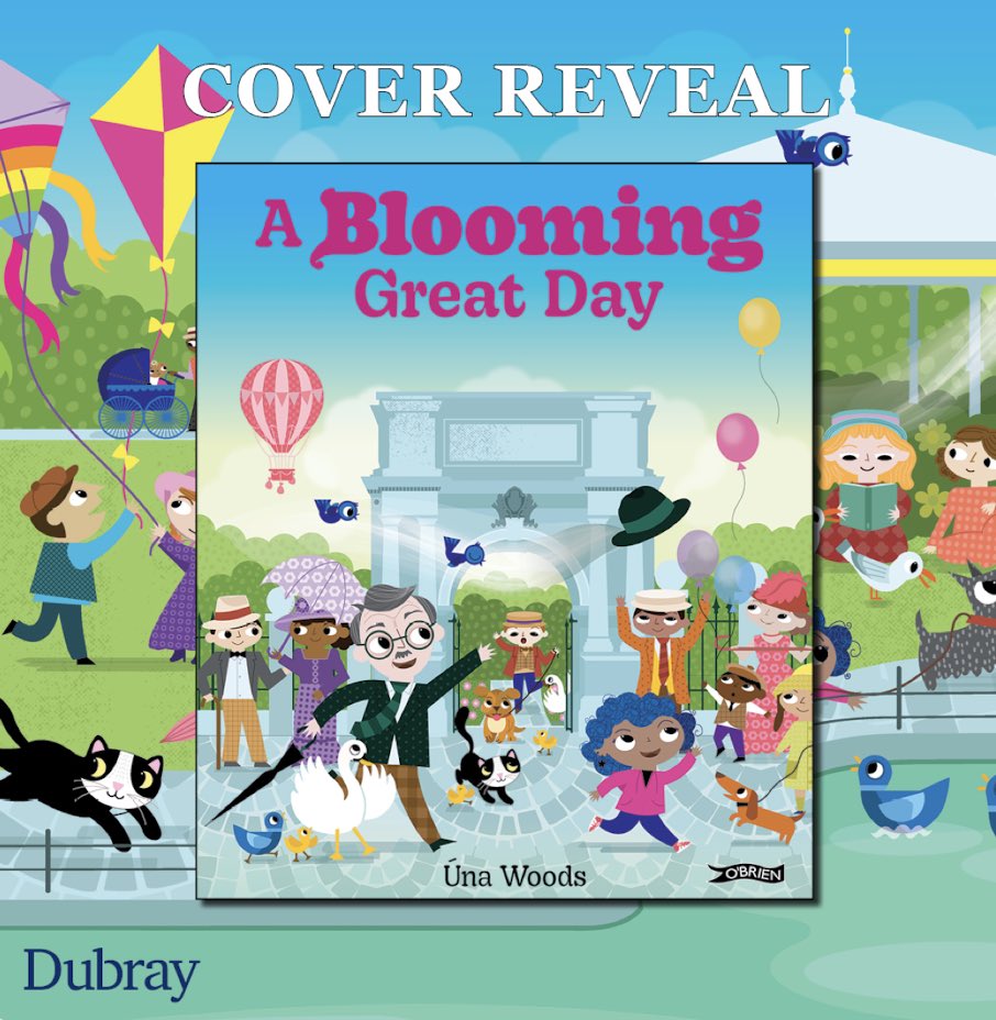 Cover Reveal @DubrayBooks for my next author illustrated picture book published by @OBrienPress Press 5th May. # Pre-order dubraybooks.ie/product/a-bloo…. @ashliterary @illustratorsIRL