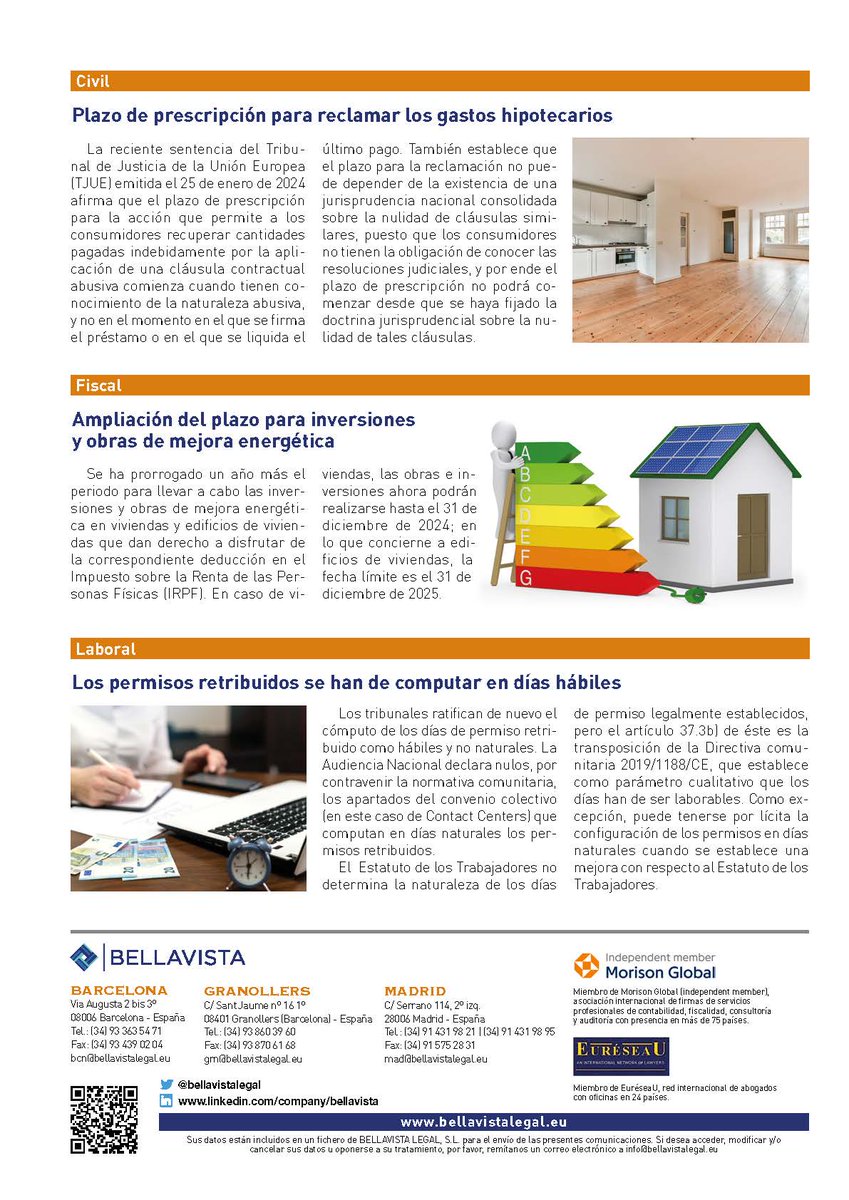 Desde <a href="/bellavistalegal/">BELLAVISTA</a> os presentamos la nueva BELLAVISTANEWS, con una muy interesante entrevista a Alfredo Serrano, Presidente de CLIA <a href="/CliaSpain/">CLIA en España</a> en España ¡No os las perdáis!