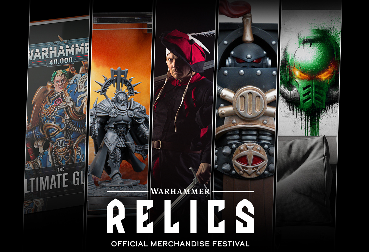 The Warhammer Relics event is bringing loads of new Warhammer merchandise. Take a look at what's coming out soon. bit.ly/4bTPeVn #WarhammerCommunity #WarhammerRelics