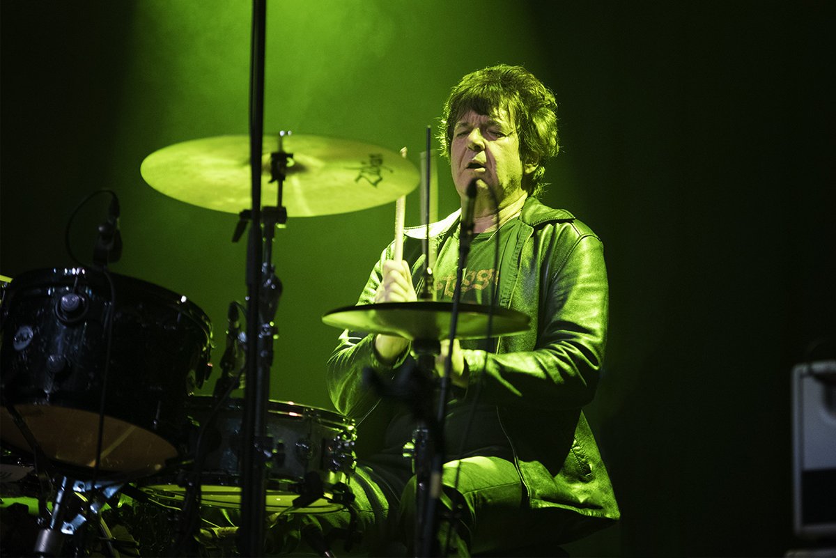 Another incredible night on the #LustForLife tour at the @O2RitzManc last night. Thanks to @mudkissphotos for this awesome pic of @clem_burke Tickets still available for Leicester, Birmingham, Liverpool and London lustforlifetour.com