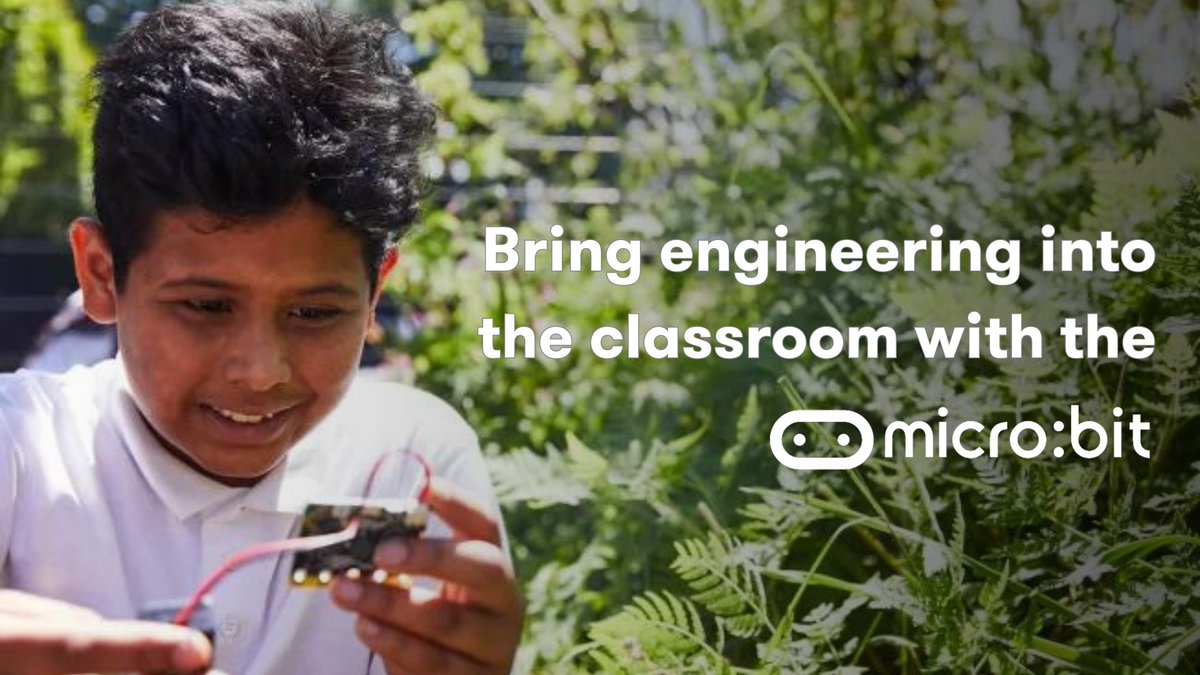 🎉Celebrate #WorldEngineeringDay with micro:bit by bringing engineering into your classroom! 🤩We share our top 4 ways to help young people realise that engineering is about using creativity & scientific knowledge to solve real world problems 💪. microbit.org/news/2024-03-0… #microbit