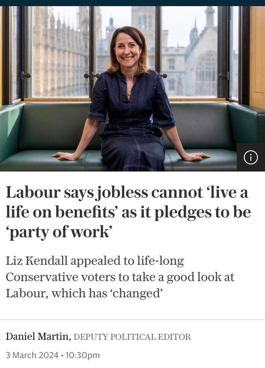 It is so deeply depressing to see Labour give the right wing press these soundbites. They know no one “lives a life on benefits” if they are not severely ill and those who do are consigned to poverty. And yet they say it, making the country that little bit nastier and divided.