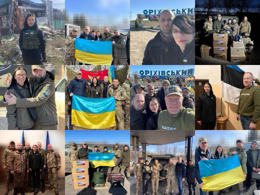 3 days of 💙💛moments with 🇺🇦warriors. Heartbraking stories, tearful moments seeing their thankful faces recieving life-saving goods from angels of @1team1fight_org. Those hugs & faces won’t never be forgotten. I know for sure - they fight&win. No evil can brake that spirit.