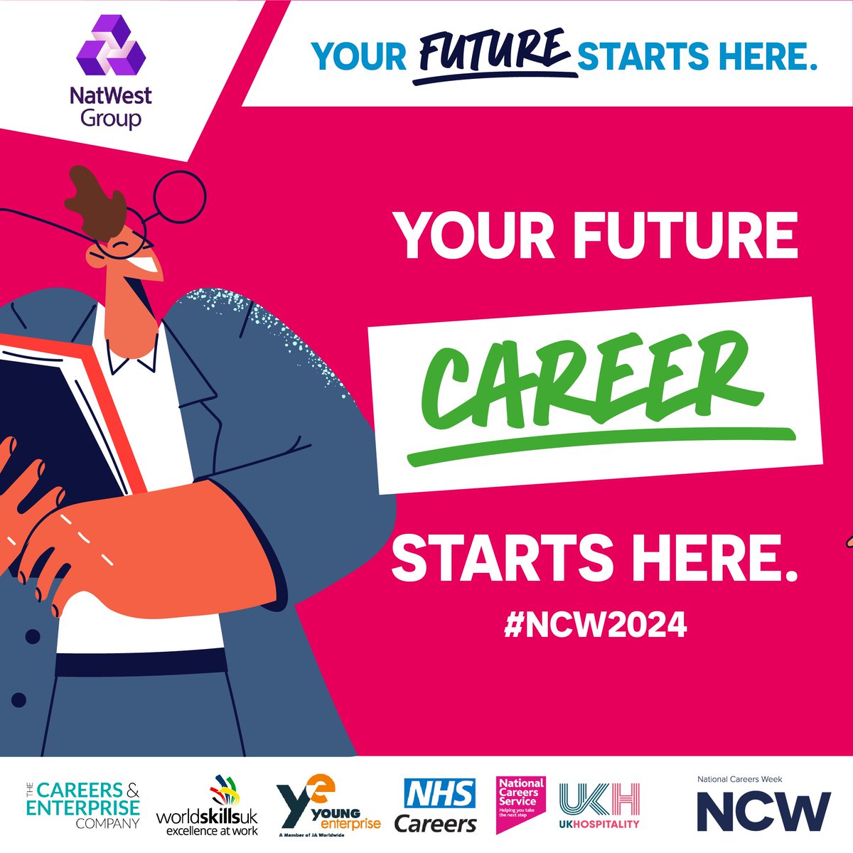 We're delighted to be supporting #NCW2024 - a celebration of careers guidance and free resources in education across the UK. On Wednesday we will be joined by over 60 employers and training providers for our Careers Fair. More info:
bacoll.ac.uk/News/careers-f…

#NationalCareersWeek