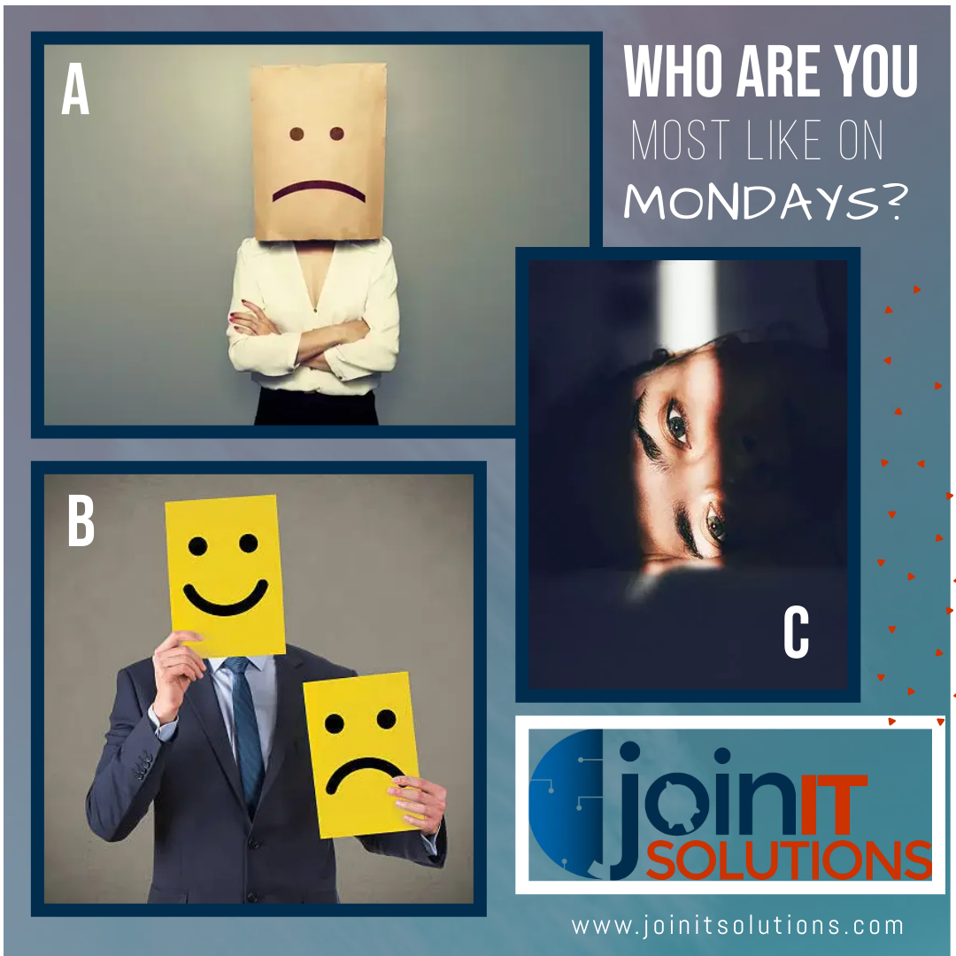 joinIT_2020's tweet image. Monday mornings be like...😎🥹

#newmonth #joinitsolutions #March #careergrowth #databaseadministration #itconsulting #sqlserver #getstarted #mondaymotivation #microsoftazure