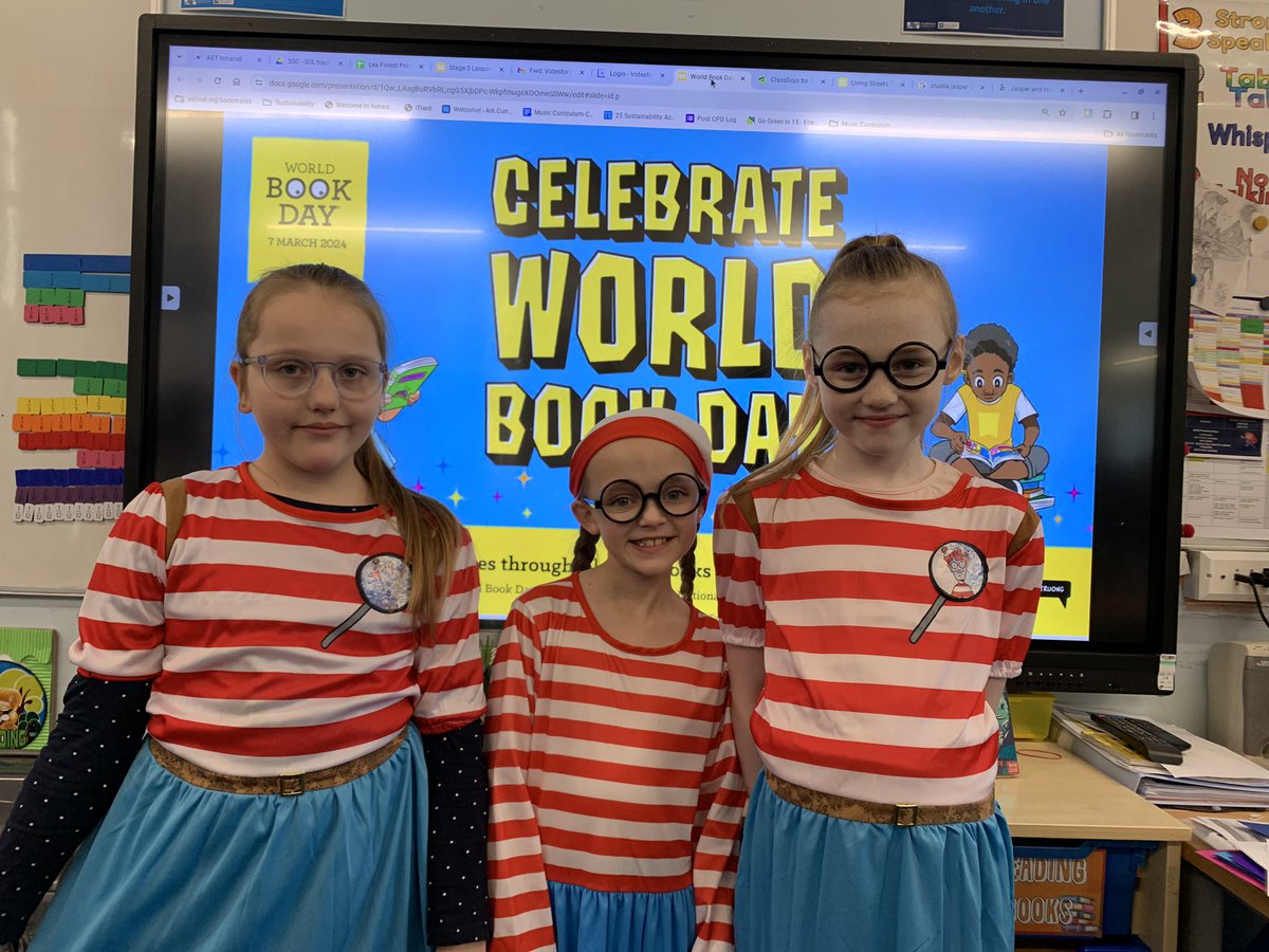 5SC have come to school dressed as their favourite book characters today. Can you tell who they are?<a href="/Lea_Forest_HT/">@lea_forest_ht</a> @AETAcademies @LFP_Dep <a href="/WorldBookDayUK/">World Book Day UK 📚</a>