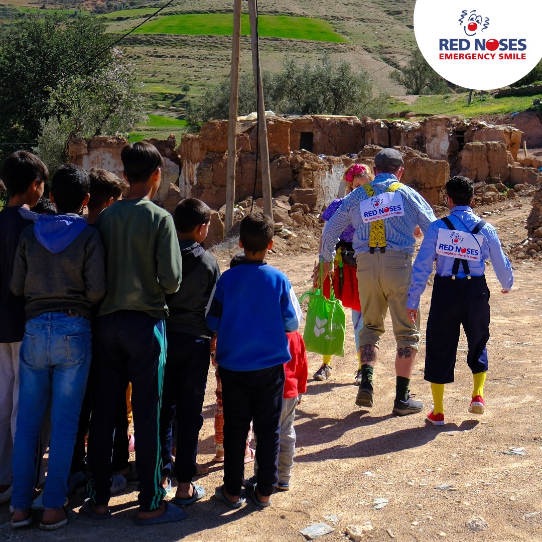 rednoses_int's tweet photo. 📣Here's what our team on mission have been up to in Morocco!
🔴They visited a village outside of Amizmiz in the mountains. Only one building was still standing in this region as a result of the earthquake that took place last year.
https://t.co/9GwFoImM7w
#REDNOSES #SocialImpact https://t.co/dv2YNad1sC