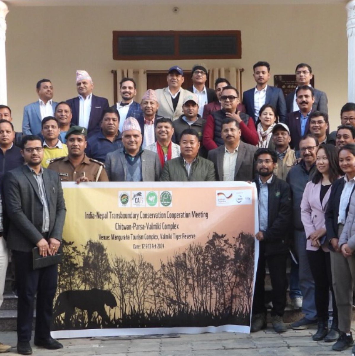 WCCB official attended India-Nepal #transboundary #Conservation Coordination #Meeting at #Mungraha(Bihar) on 12.02.2024.The meeting was attended by the senior officers of both the countries.