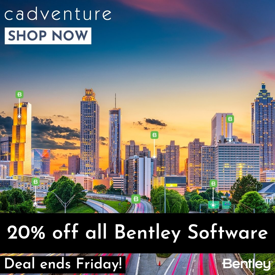 To celebrate Engineers Week, we are offering 20% off all <a href="/BentleySystems/">Bentley Systems, Inc</a> software for this week only.

Use promo code EWEEK24 at checkout: bit.ly/49w8uq8

#Engineerweek #Bentleysystems #BuywithCadventure